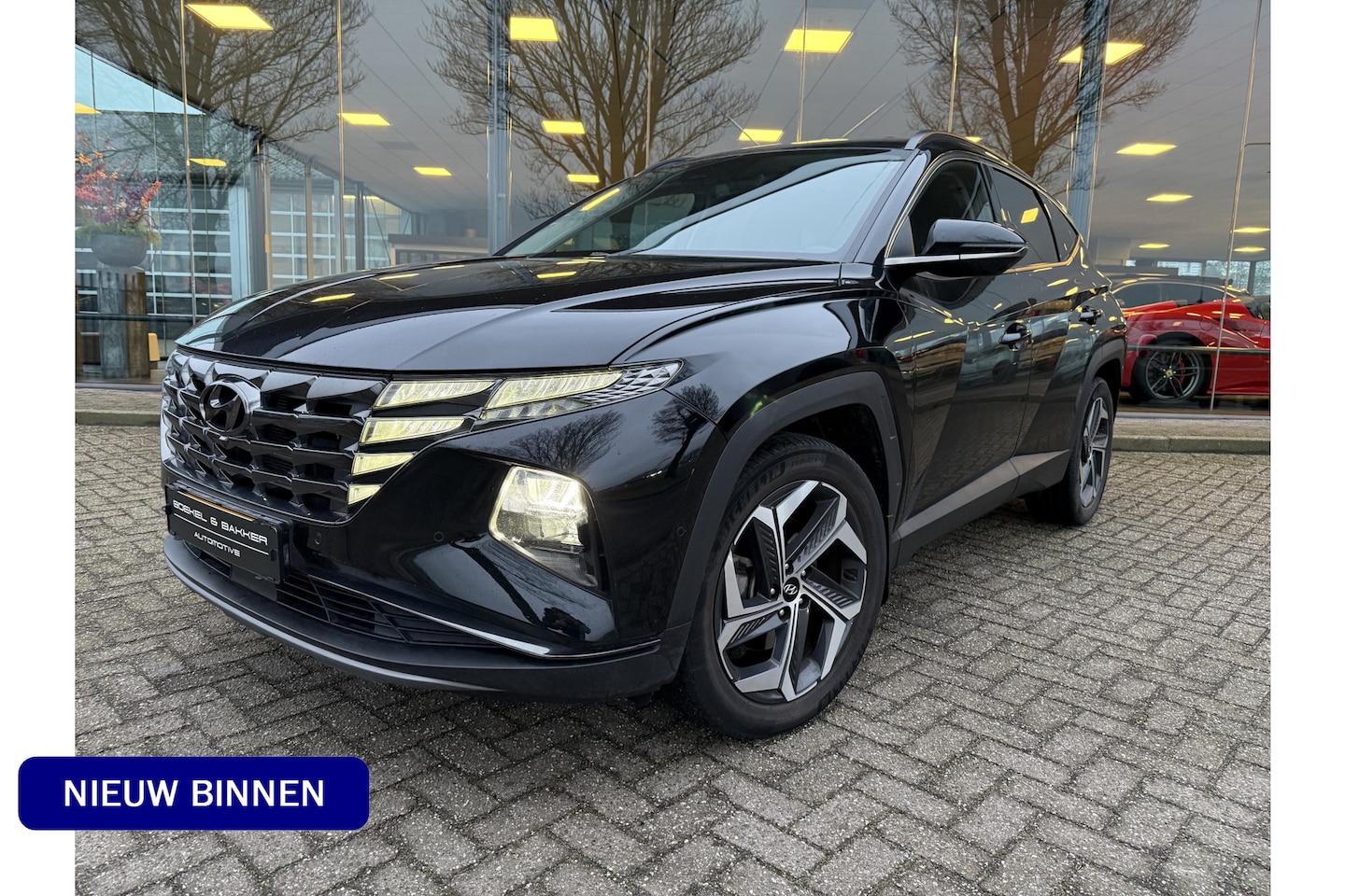 Hyundai Tucson - 1.6 T-GDI PHEV Premium 4WD ** Trekhaak ** NL auto ** NAP!! 265pk ** 1.350kg trekgewicht ** - AutoWereld.nl