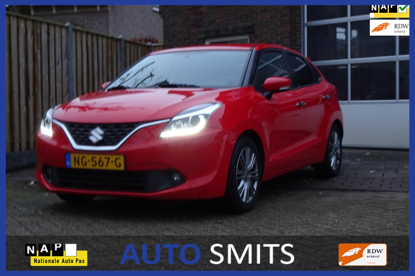 Suzuki Baleno - 1.2 Smart Hybrid High Executive 5ds - AutoWereld.nl