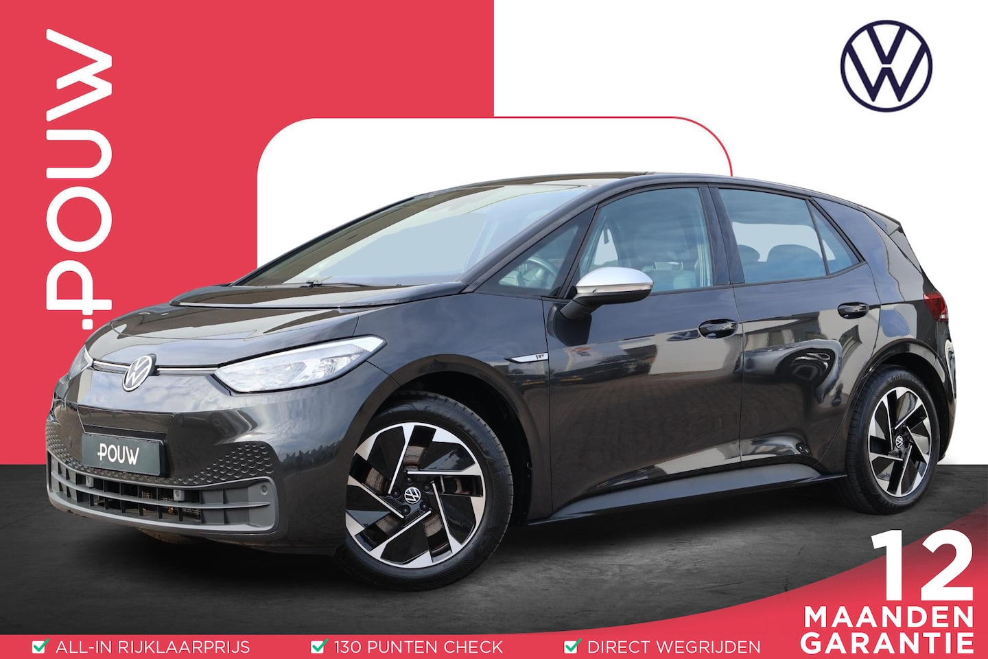 Volkswagen ID.3 - 204pk First 58 kWh | SoH 94% | Navigatie | PDC | Stoelverwarming - AutoWereld.nl