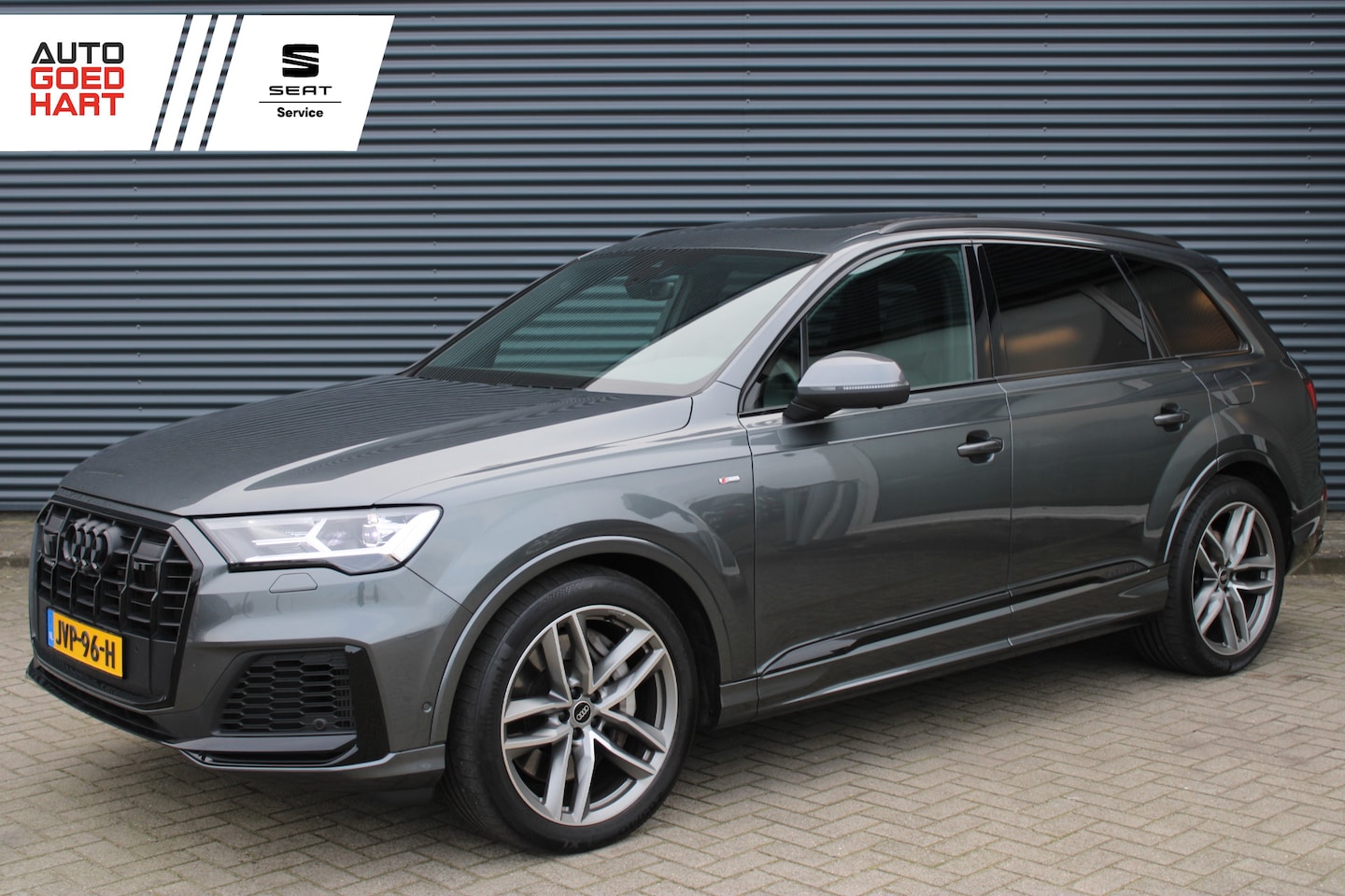 Audi Q7 - 55 TFSI e quattro S-Line Full-LED Panoramadak Elek-Trekhaak RS-Zetels - AutoWereld.nl