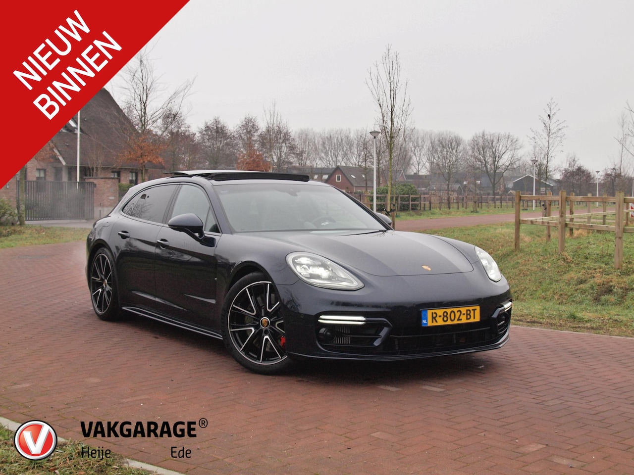 Porsche Panamera Sport Turismo - 2.9 4S E-Hybrid 560 PK | Panoramadak | 360 ° Camera | NL-Auto | Dealer onderhouden | BTW | - AutoWereld.nl