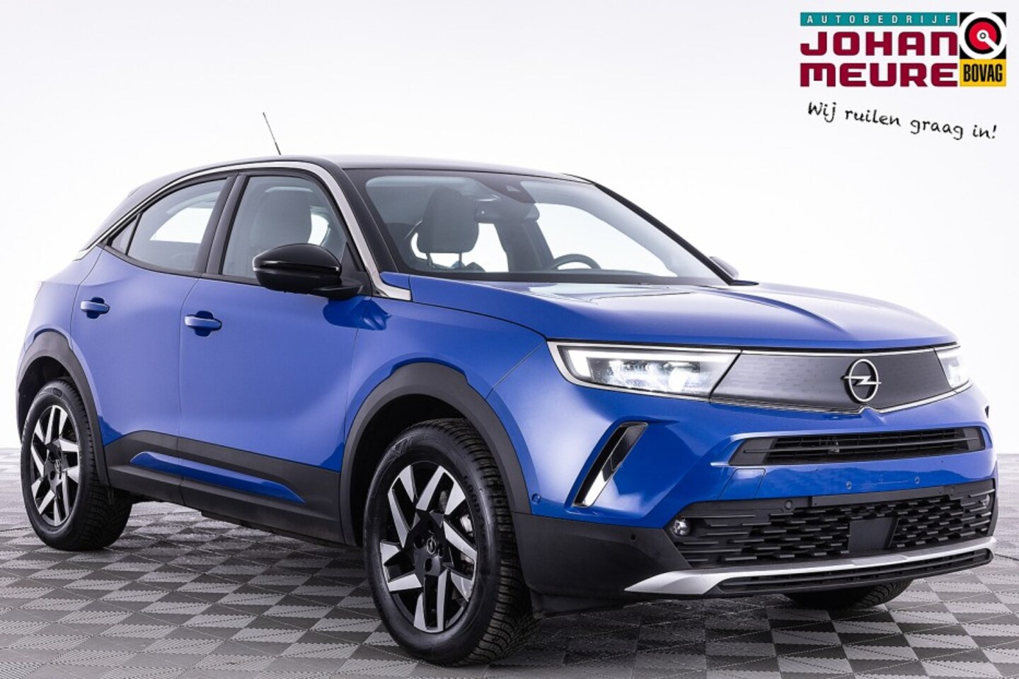 Opel Mokka-e - Elegance 50 kWh | Full LED | Half LEDER | KEYLESS | PDC | SOH 100% - AutoWereld.nl