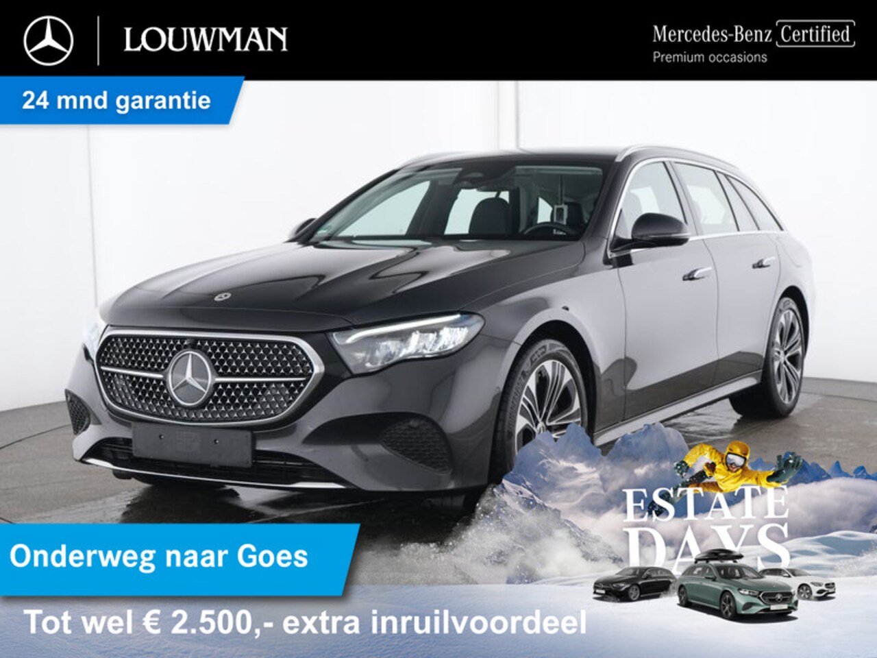 Mercedes-Benz E-klasse Estate - 300 e Plug-In Hybride Trekhaak | Luchtvering/Airmatic | MBUX Superscreen | Distronic | Led - AutoWereld.nl