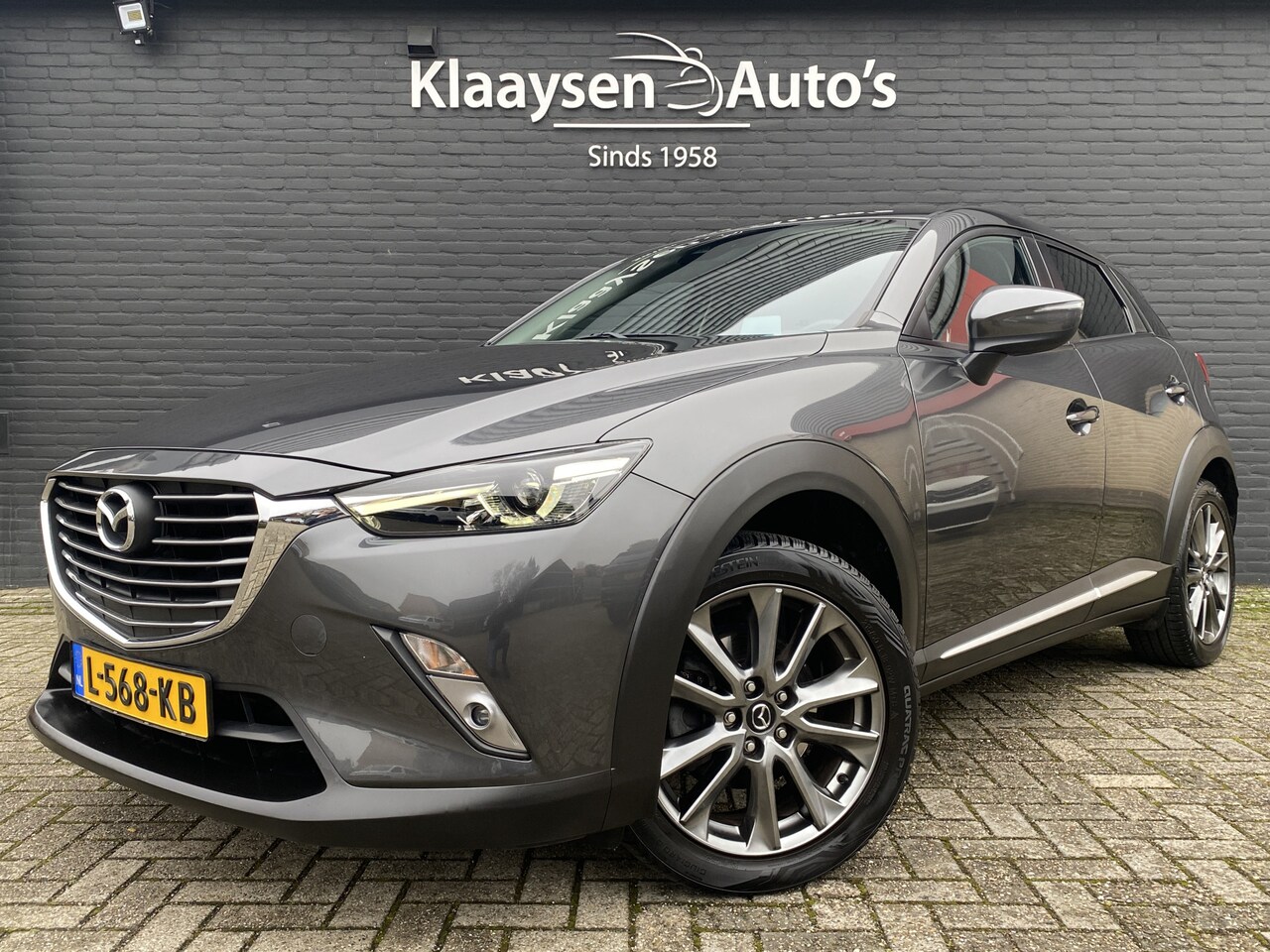 Mazda CX-3 - 2.0 SkyActiv-G 120 pk GT-Luxury | navigatie | bruin leder interieur | apple carplay | head - AutoWereld.nl