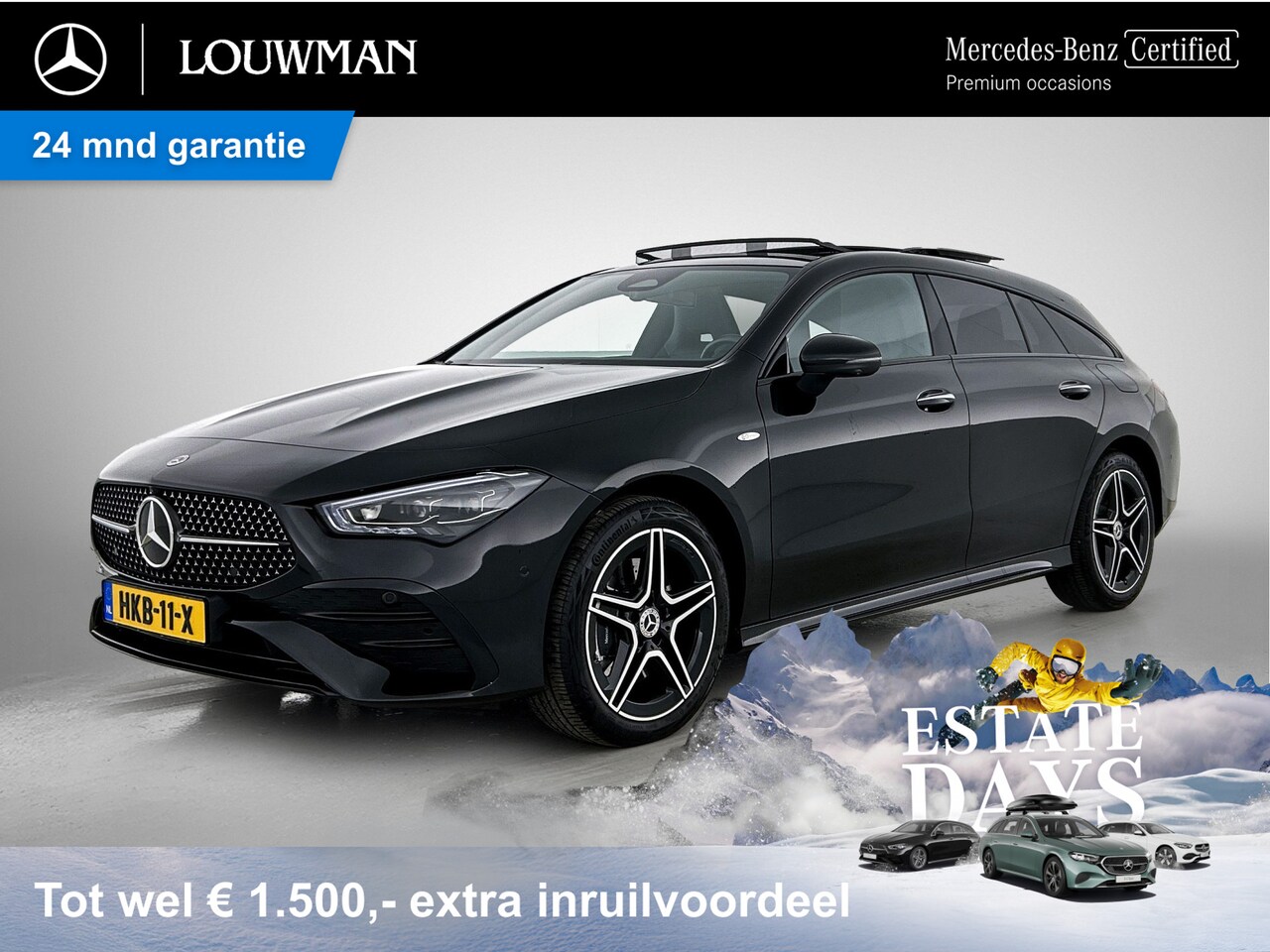 Mercedes-Benz CLA-klasse Shooting Brake - 250 e Business Solution AMG AMG Line | Night Pakket |Panorama Schuif-Kanteldak | Memory St - AutoWereld.nl