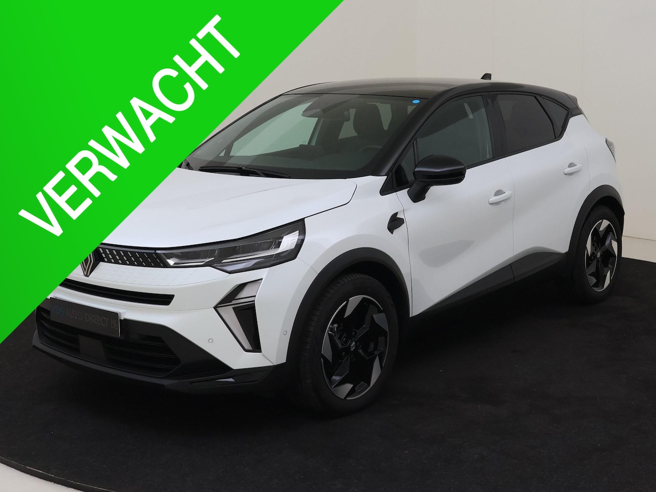 Renault Captur - 1.8 E-Tech full hybrid 160 techno PARK ASSIST V+A MET CAMERA/ RESERVE WIEL/ TWO-TONE WIT/Z - AutoWereld.nl