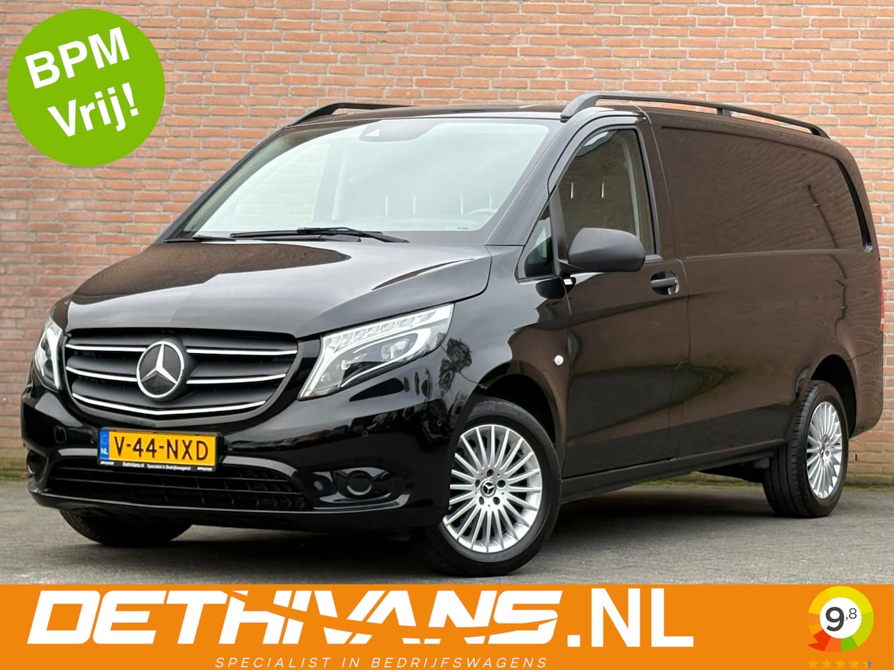 Mercedes-Benz Vito - 116CDI 164PK Lang / 9G-Tronic / LED / Distronic / 2.500kg Trekhaak - AutoWereld.nl