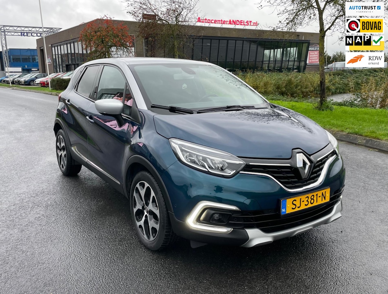 Renault Captur - 1.2 TCe Intens 1.2 TCe Intens, Aut, Cam, Cruise/Climate control, Navi, Pdc, Lmv, Keyless, Geen import, Na - AutoWereld.nl