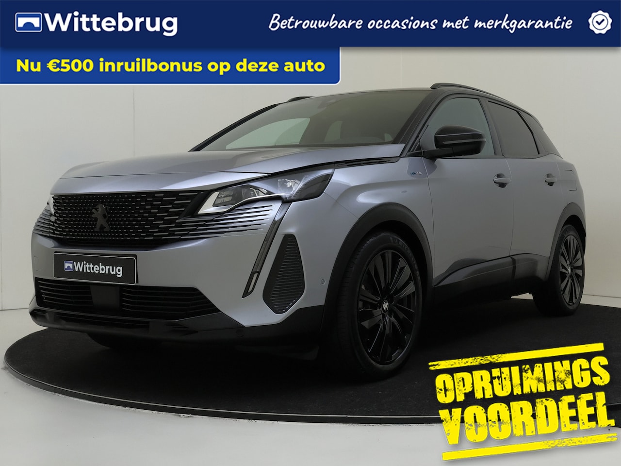 Peugeot 3008 - 1.6 HYbrid 225 GT | Schuifdak | Camera | Elektrische Stoelen | Black Pack! | - AutoWereld.nl