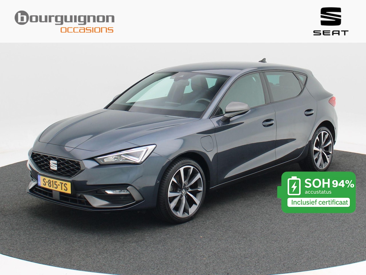 SEAT Leon - 1.4 TSi eHybrid PHEV FR 204 Pk Automaat | Trekhaak Elektrisch | Virtual Cockpit | Adaptive - AutoWereld.nl