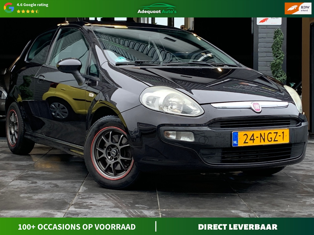 Fiat Punto Evo - 1.3 M-Jet Dynamic|1e eig|NAP|Trekhaak|Airco - AutoWereld.nl