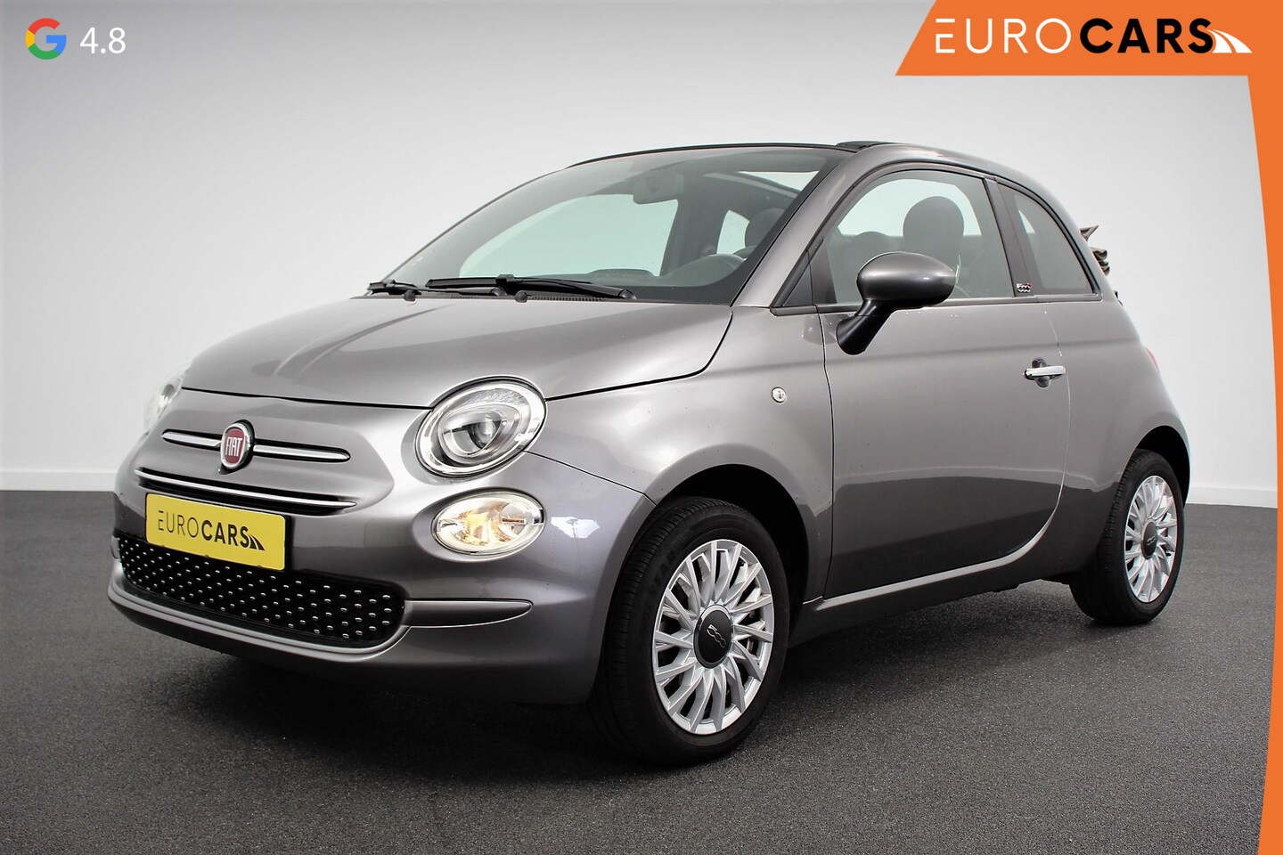 Fiat 500 C - 1.0 Hybrid Lounge Plus | Navigatie | Cruise Control |Climate Control | Parkeersensoren Ach - AutoWereld.nl