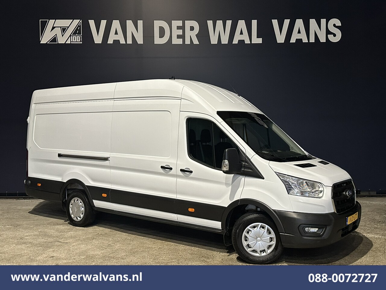 Ford Transit - 2.0 TDCI 185pk L4H3 Jumbo Euro6 Airco | Camera | LED | Cruisecontrol | Verwarmde voorruit - AutoWereld.nl