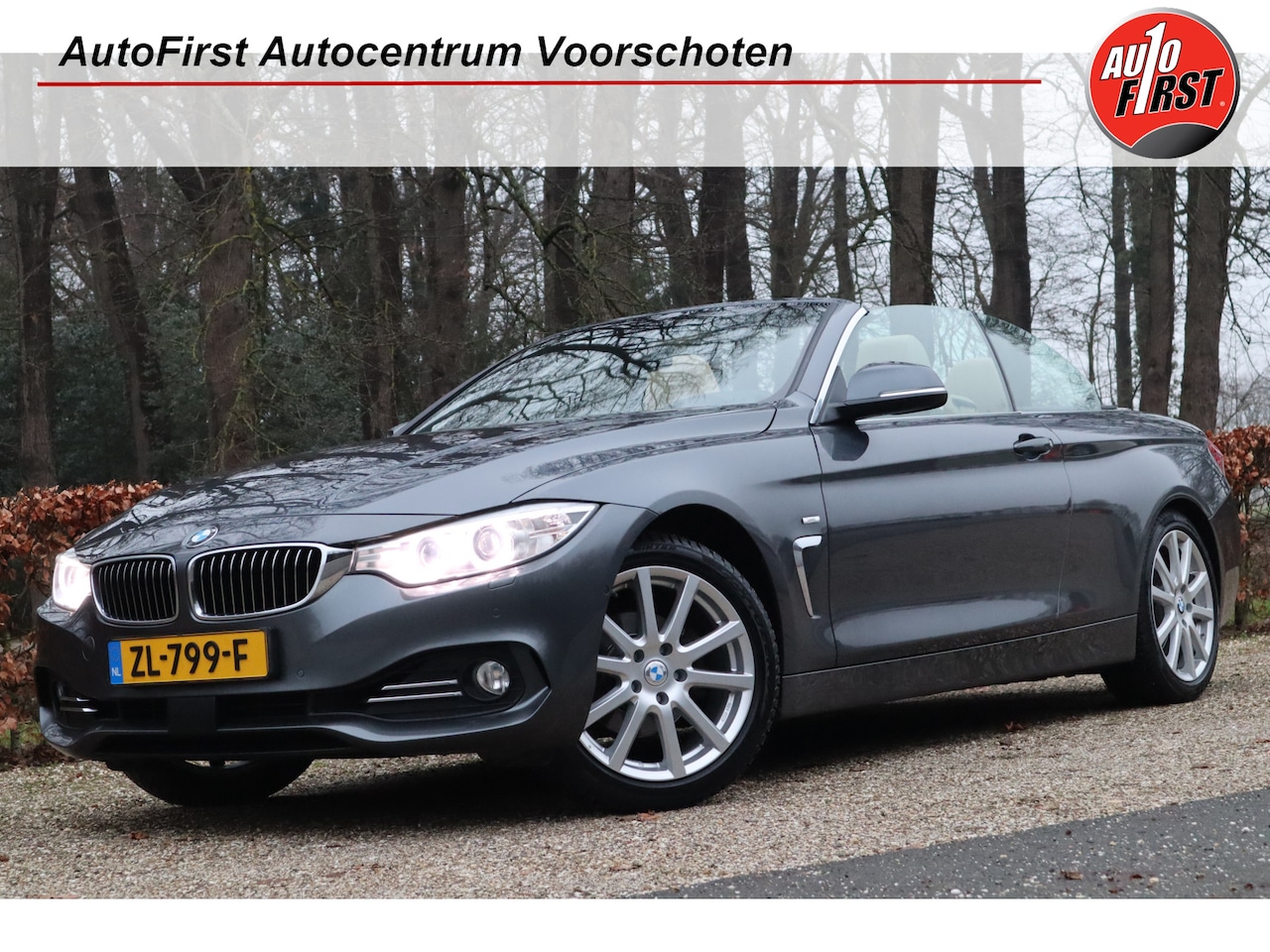 BMW 4-serie Cabrio - 420i High Executive | Automaat | Head-up | Camera | Navi | - AutoWereld.nl