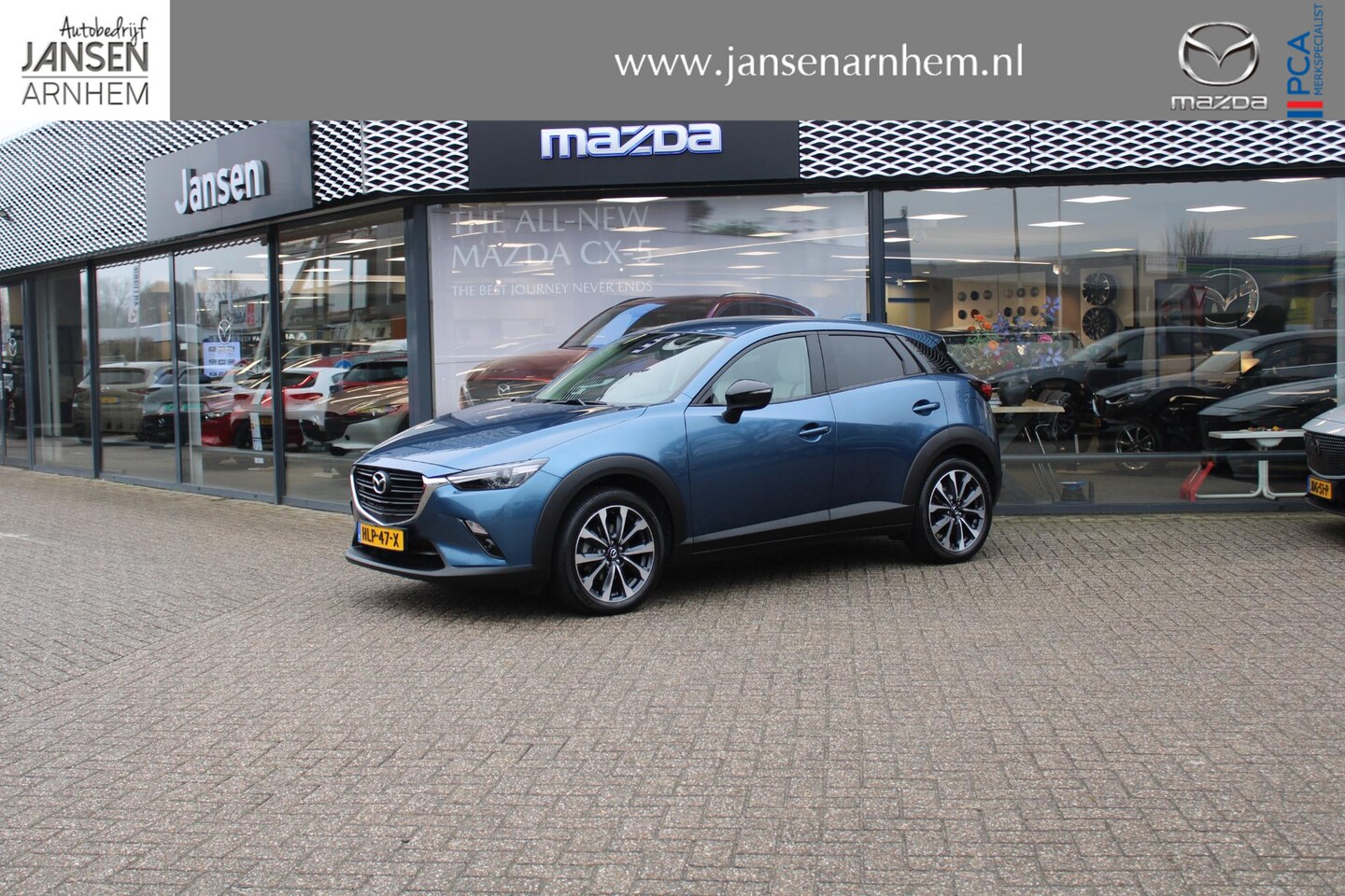 Mazda CX-3 - 2.0 SkyActiv-G 121 Luxury 2.0 SkyActiv-G 121 Luxury , Automaat, Trekhaak, Wit Leder, Navi, Cruise, Stoelverwarming, - AutoWereld.nl