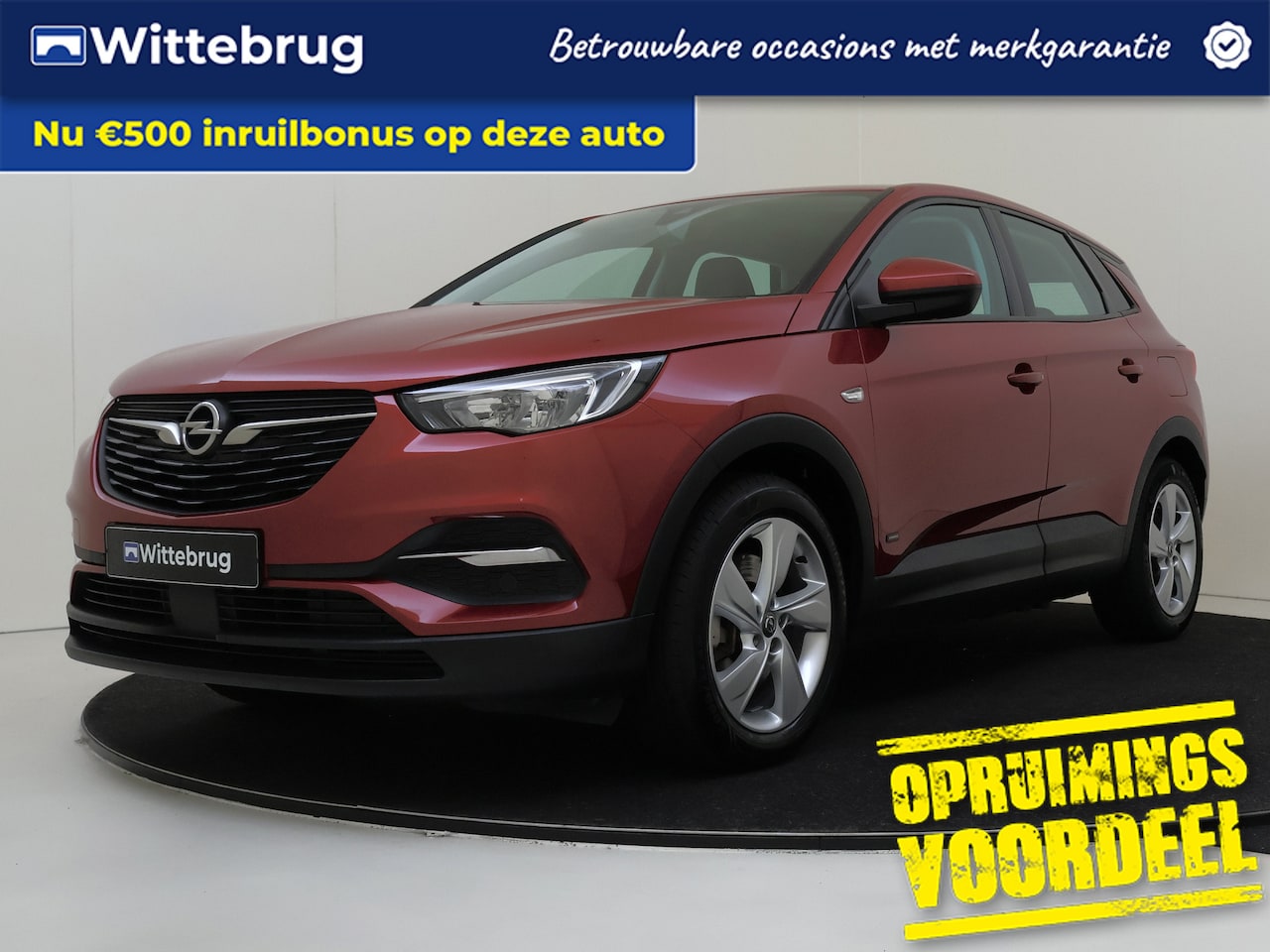 Opel Grandland X - 1.6 Turbo Hybrid Business Edition | Stoelverwarming | Navigatie | Camera | Carplay | 225pk - AutoWereld.nl