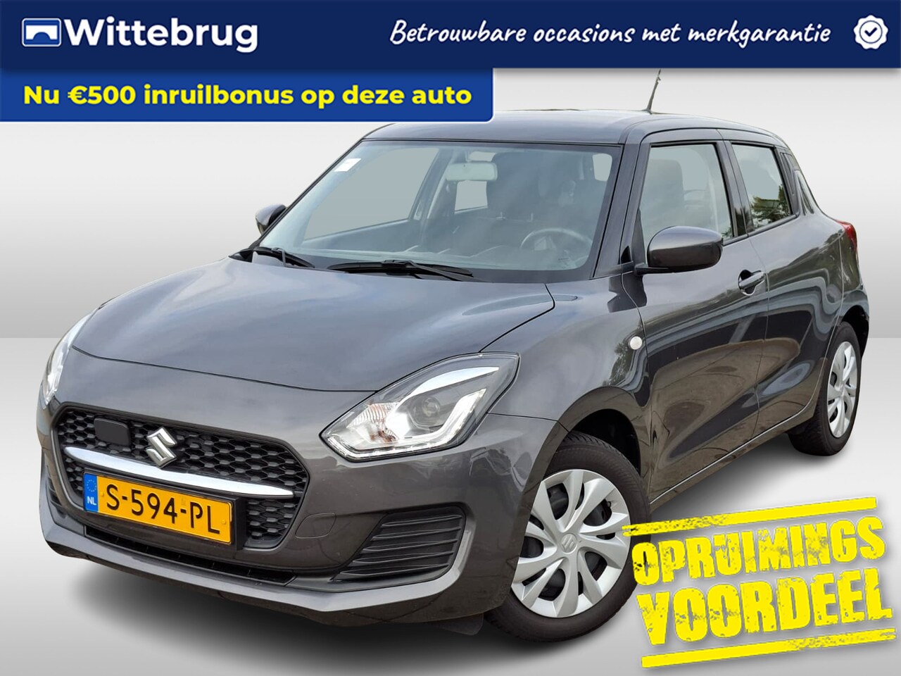 Suzuki Swift - 1.2 Comfort Smart Hybrid | Hybride | Airco | Cruise Control | - AutoWereld.nl
