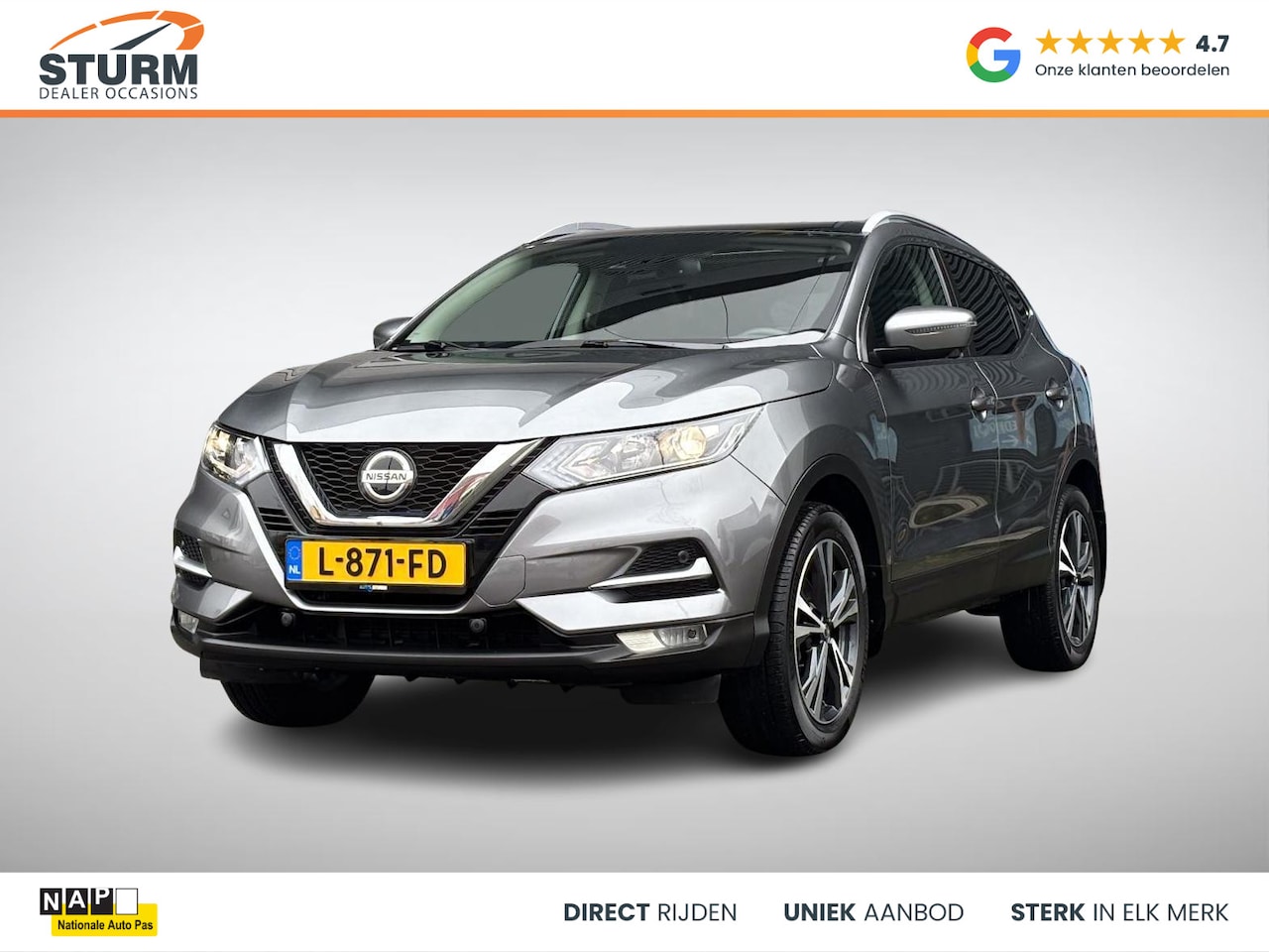 Nissan Qashqai - 1.3 DIG-T Design Edition incl. Trekhaak! - AutoWereld.nl