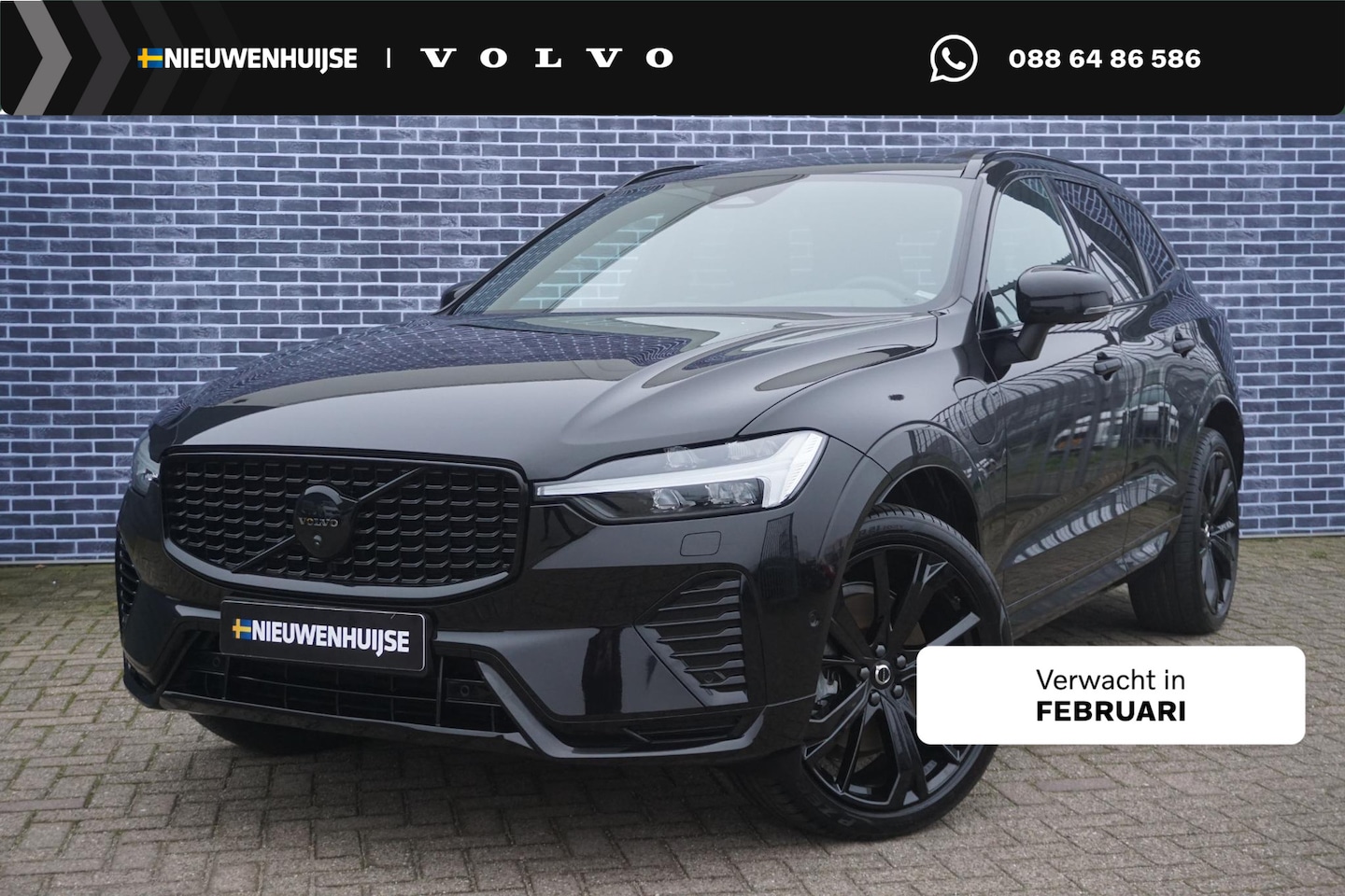Volvo XC60 - 2.0 T6 Plug-in hybrid AWD Ultra Black Edition | Massage stoelen | Verwarmd/Geventileerd le - AutoWereld.nl