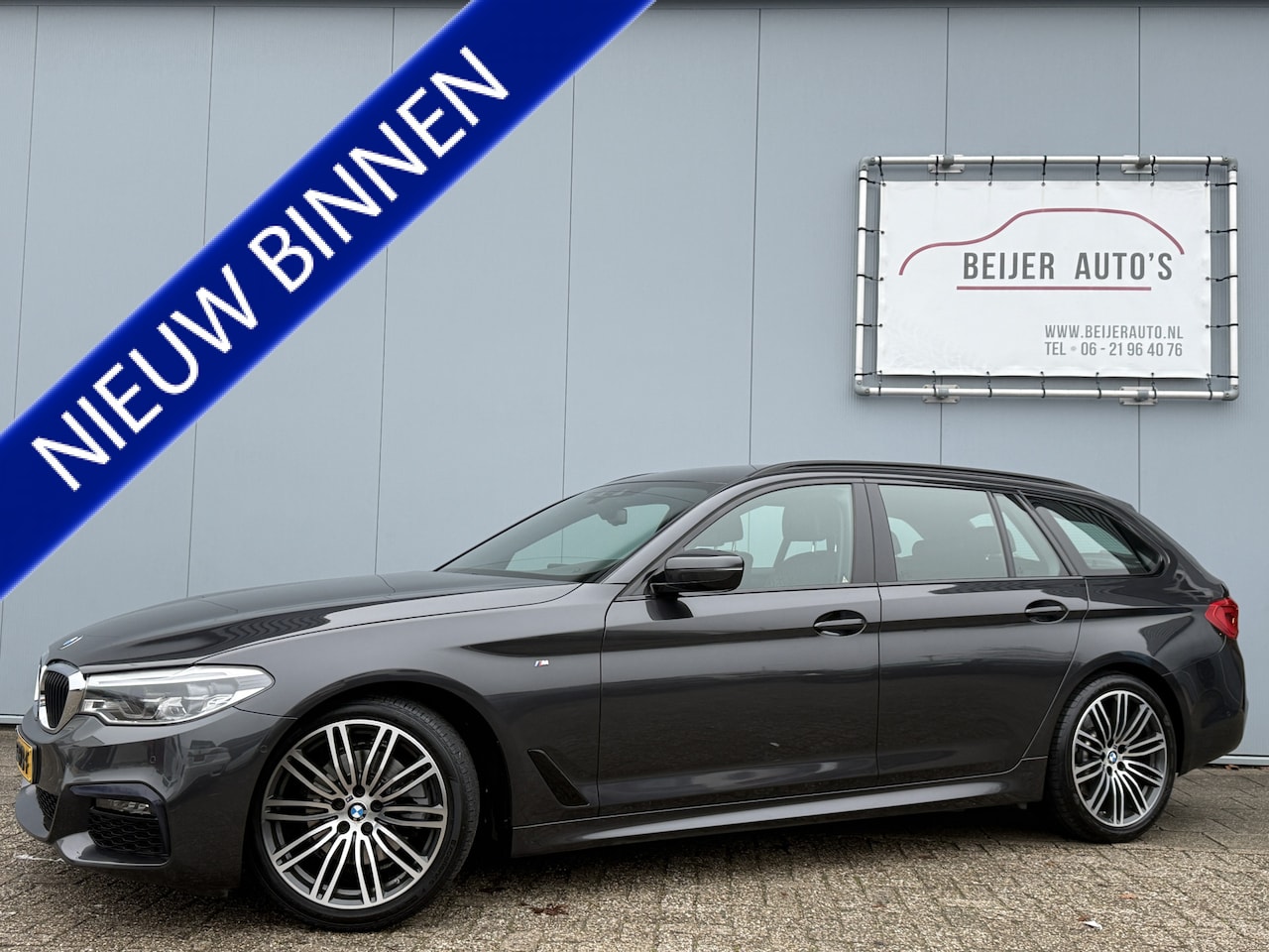 BMW 5-serie Touring - 520i High Executive Automaat M-Pakket/19inch. - AutoWereld.nl