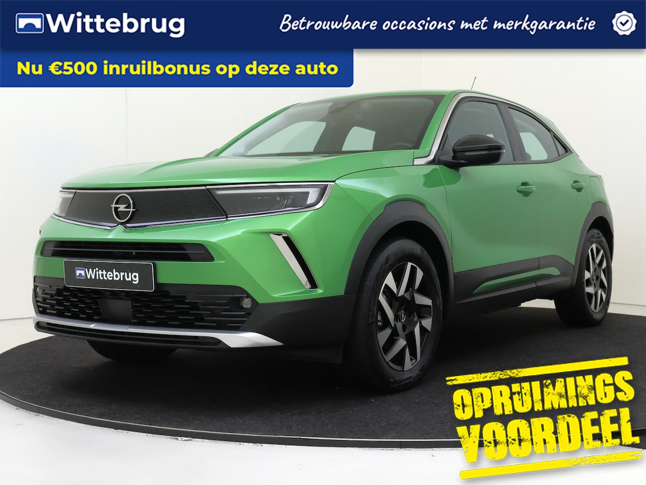 Opel Mokka-e - Elegance 50-kWh 11kw bl. | Clima | Carplay | Camera | - AutoWereld.nl