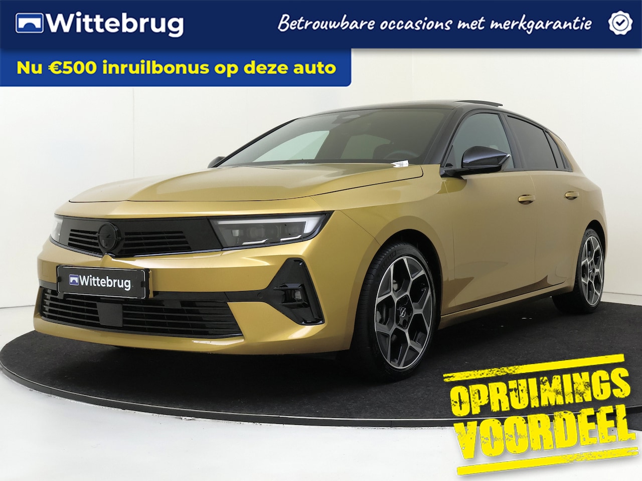 Opel Astra - 1.2 Turbo Hybrid Ultimate | Winterpakket | Schuifdak | Camera | - AutoWereld.nl