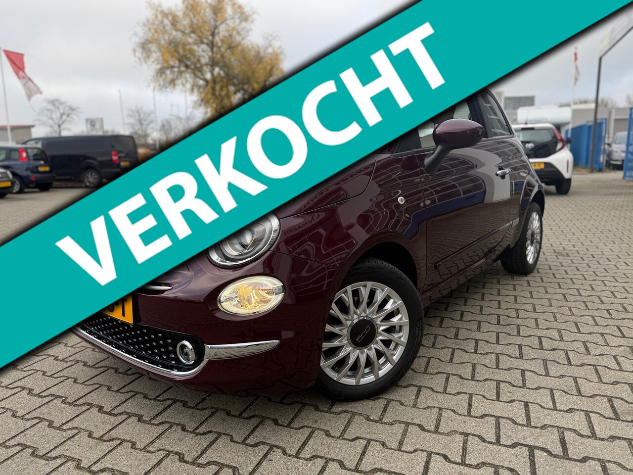 Fiat 500 - 1.0 Hybrid Lounge 1.0 Hybrid Lounge (BOVAG/RIJKLAARPRIJS) - AutoWereld.nl