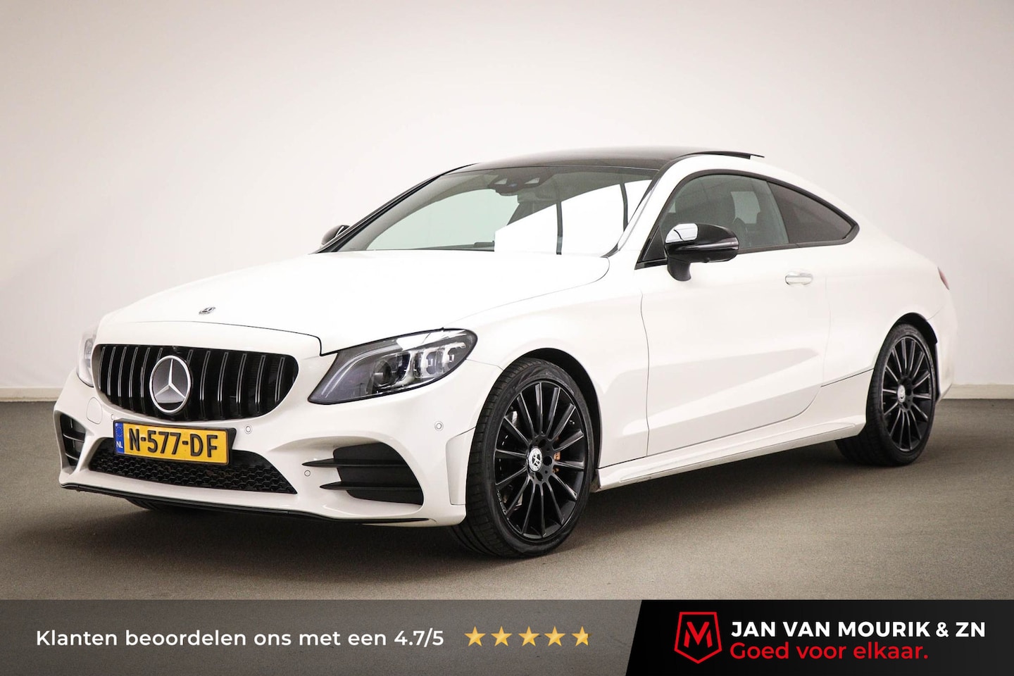 Mercedes-Benz C-klasse Coupé - 200 AMG-Line Premium Plus Pack | SPOOR PACK | PANORAMADAK | HEAD UP | DAB | APPLE | 360 CA - AutoWereld.nl