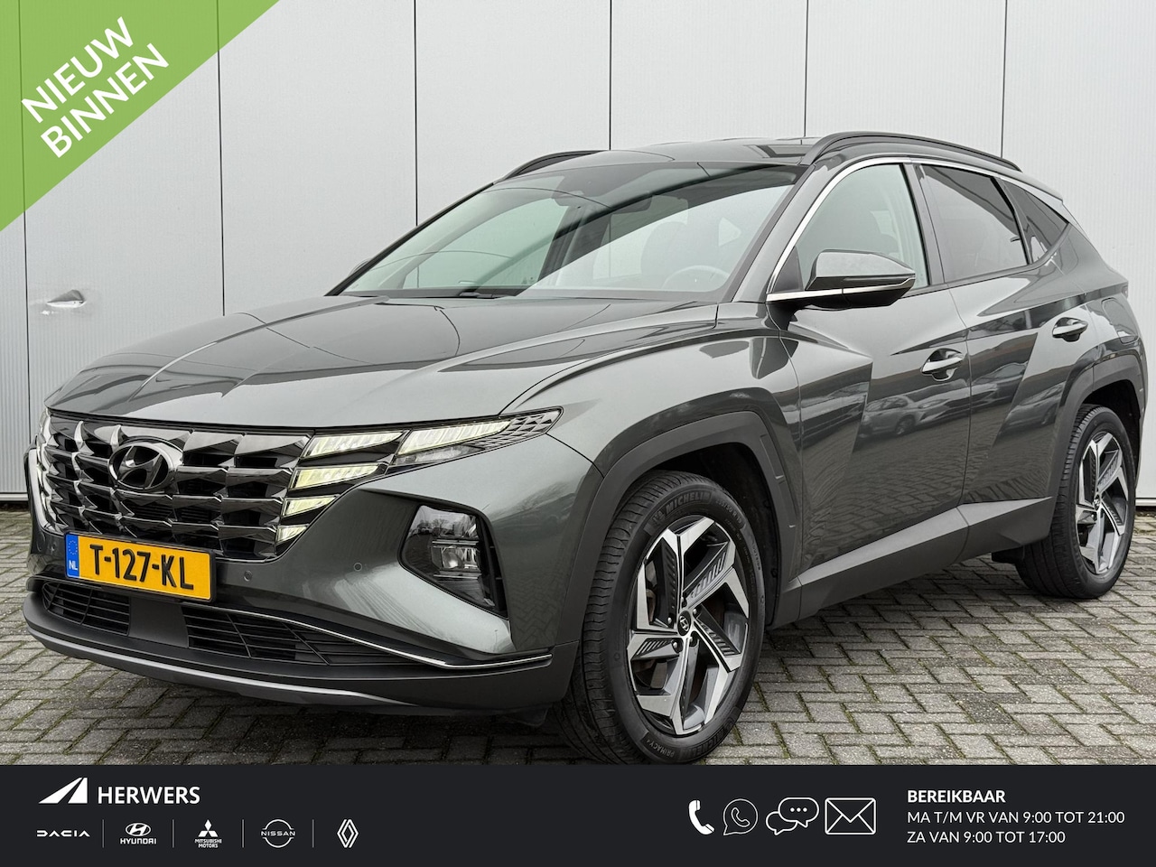 Hyundai Tucson - 1.6 T-GDI HEV 230PK Comfort Smart Automaat / Navigatie / Climate control / Stoelverwarmin - AutoWereld.nl