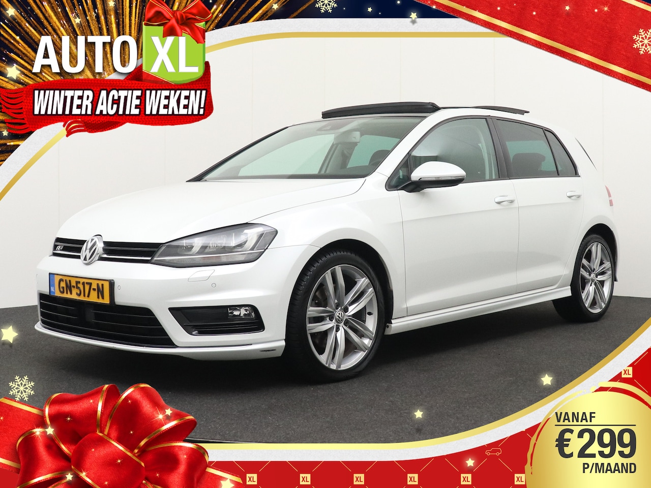 Volkswagen Golf - 1.4 TSI 150 PK Aut. R-Line Pano-dak Dynauddio Adapt. Cruise - AutoWereld.nl