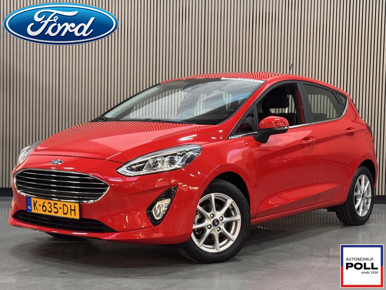 Ford Fiesta - 125pk EcoBoost Titanium Automaat Climat Cruise Parkeersensoren 17.000km Dealeronderhouden - AutoWereld.nl