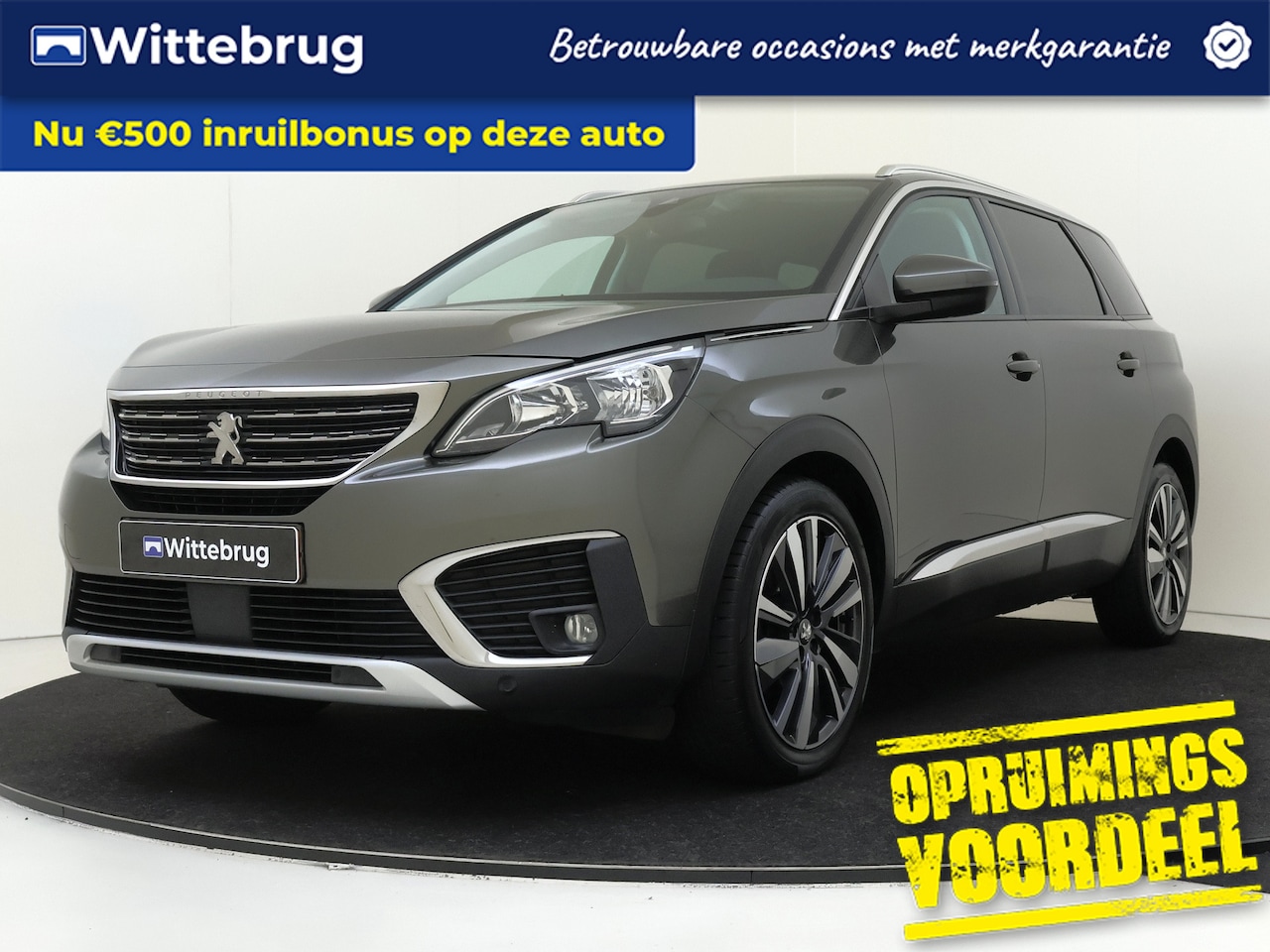 Peugeot 5008 - 1.2 PureTech Allure | Elektrische Stoelen | Stoelverwarming | Camera | Trekhaak | Ruime 5 - AutoWereld.nl