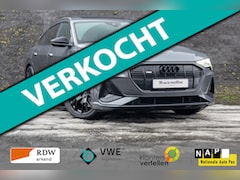 Audi e-tron Sportback - e-tron Sportback 55 quattro S edition 95 kWh Grey & Black