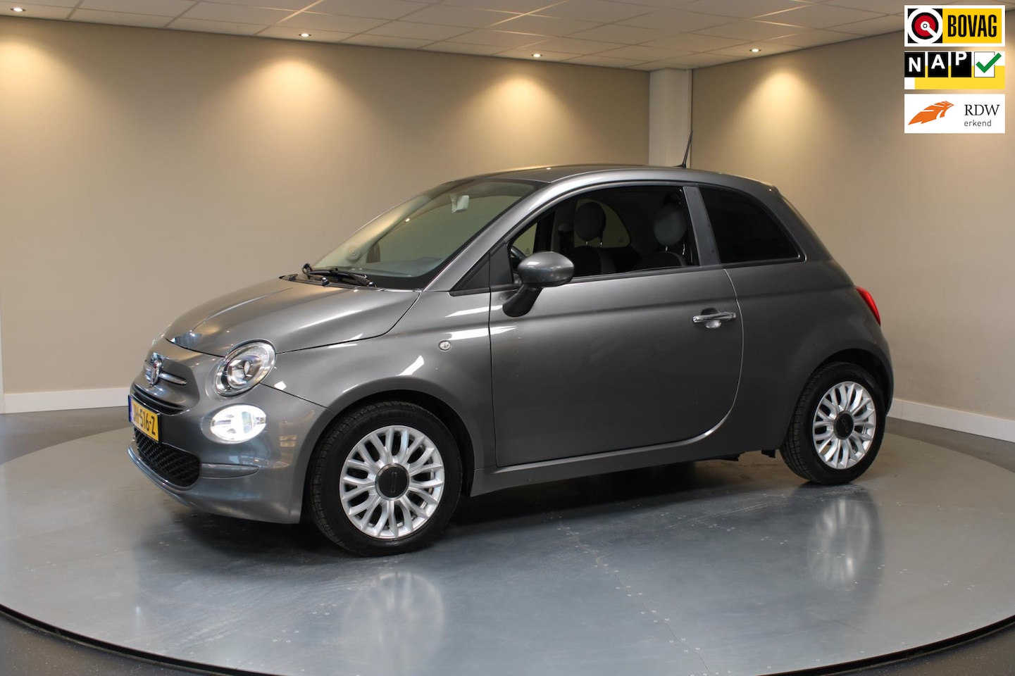 Fiat 500 - 0.9 TwinAir Turbo Popstar *Automaat* Lage-km|All-seasons|NAP - AutoWereld.nl