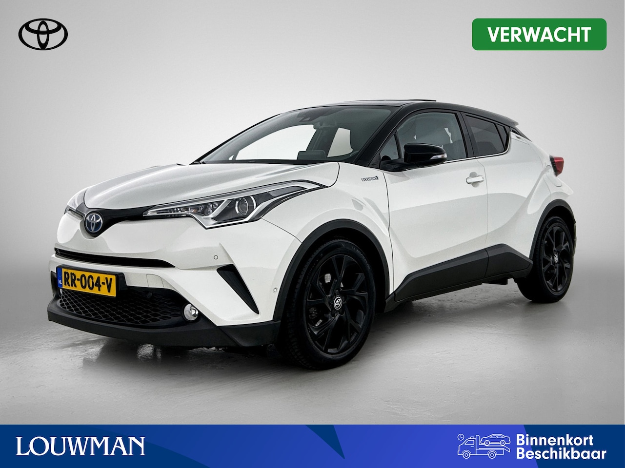 Toyota C-HR - 1.8 Hybrid Black Edition | Schuifdak | Trekhaak | Leder - AutoWereld.nl