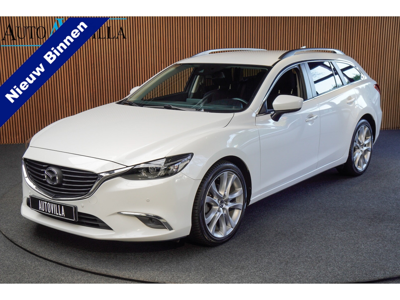 Mazda 6 Sportbreak - 2.0 SkyActiv-G 165 Aut. Nakama Leer Navi Camera Bose Stuur- & stoelverwarming Climate PDC - AutoWereld.nl