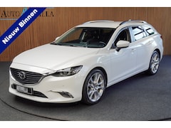 Mazda 6 Sportbreak - 2.0 SkyActiv-G 165 Aut. Nakama Leer Navi Camera Bose Stuur- & stoelverwarming Climate PDC