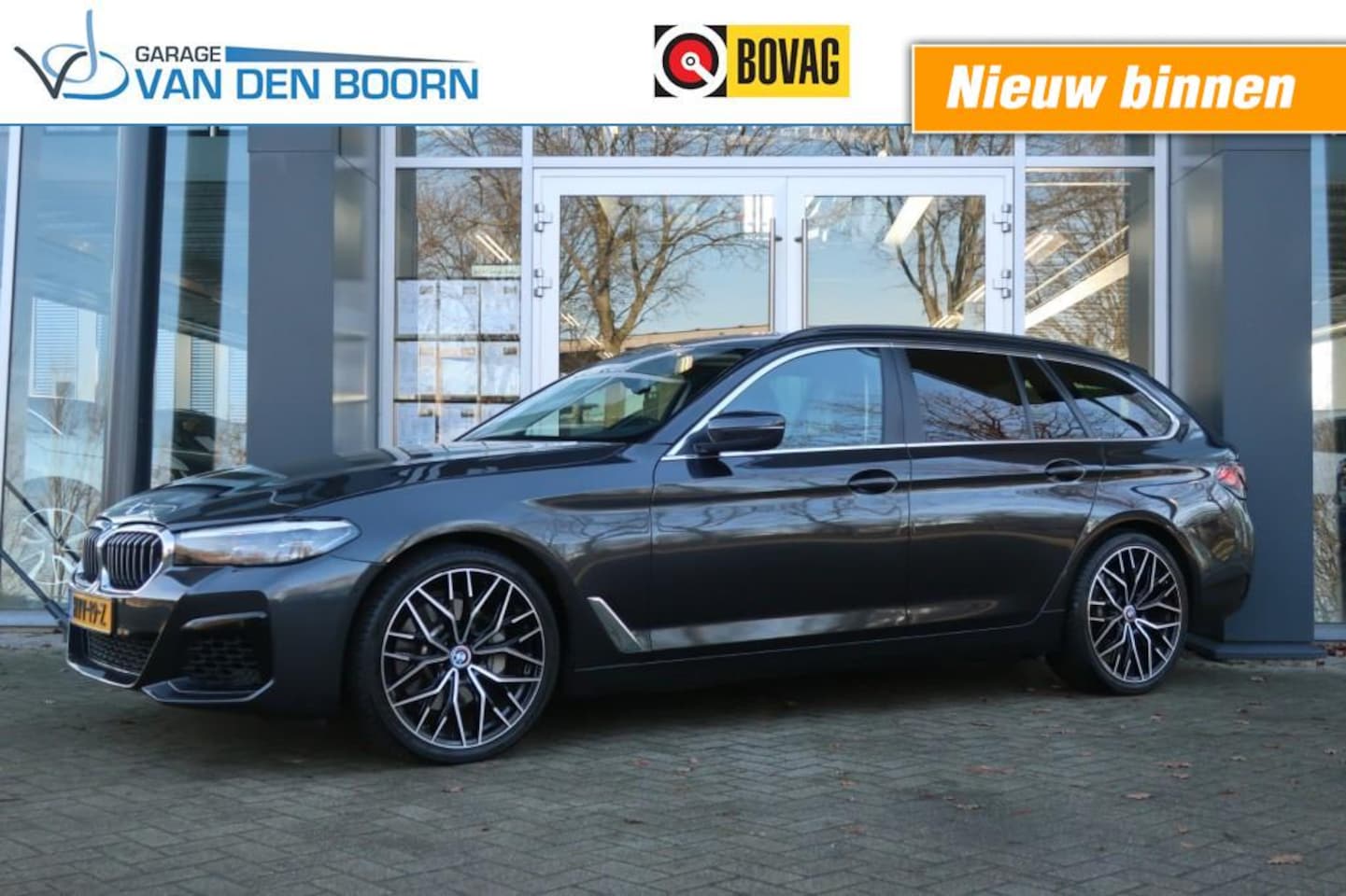 BMW 5-serie - 530i 530I 250PK, Elektrisch Schuifdak, Trekhaak, Lederen Bekleding, etc. - AutoWereld.nl