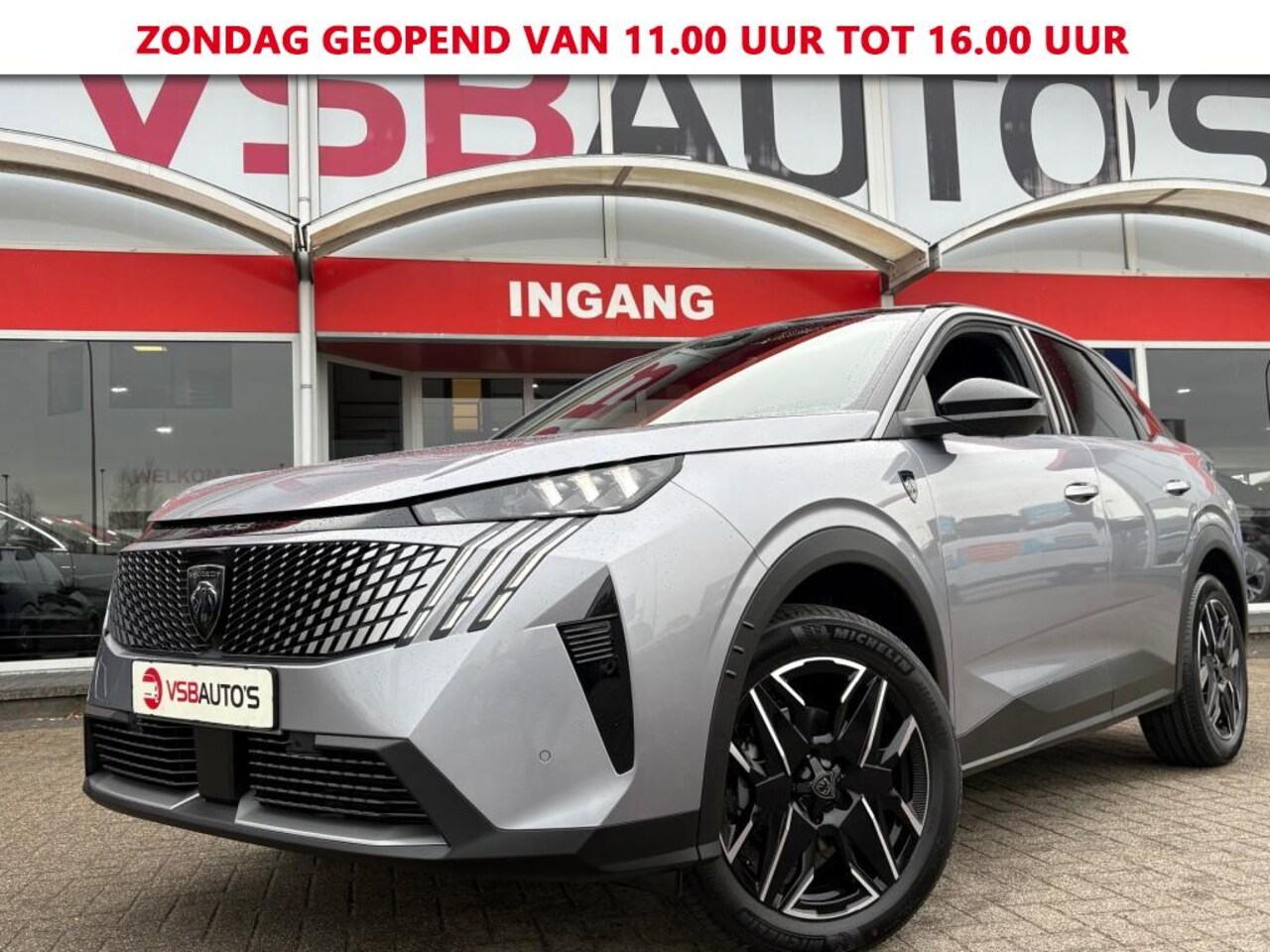 Peugeot 3008 - 1.2 HYBRID 145PK AUT. GT NIEUW LED NAVI CAMERA CARPLAY SFEERVERLICHTING LMV PDC - AutoWereld.nl