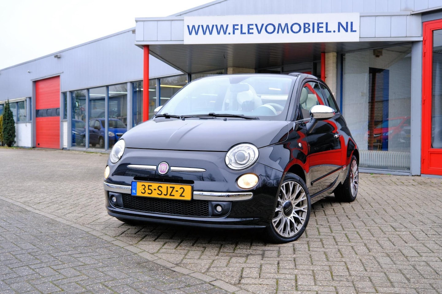 Fiat 500 C - 1.2 Lounge Aut. Xenon|Leder|1e Eig|Navi|Clima|LMV - AutoWereld.nl