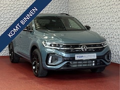 Volkswagen T-Roc - 1.5 TSI 150PK R-LINE PANORAMA BLACKLINE EVO IQ LIGHT ALCANTARA ELEK.KLEP CARPLAY STOEL/STU