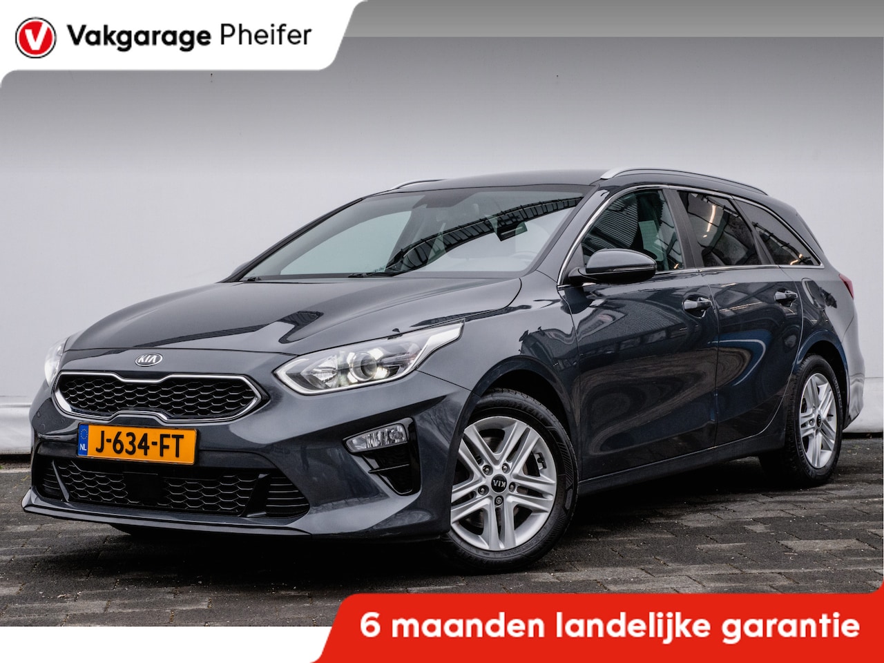 Kia Cee'd Sportswagon - Ceed 1.4 T-GDi DynamicPlusLine Stoel-stuurverwarming/ Camera/ Navigatie/ Carplay/ Half lee - AutoWereld.nl