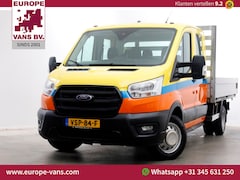 Ford Transit - 350 2.0 TDCI 130pk D.C. Trend Open Laadbak Trekhaak 3000kg 08-2022