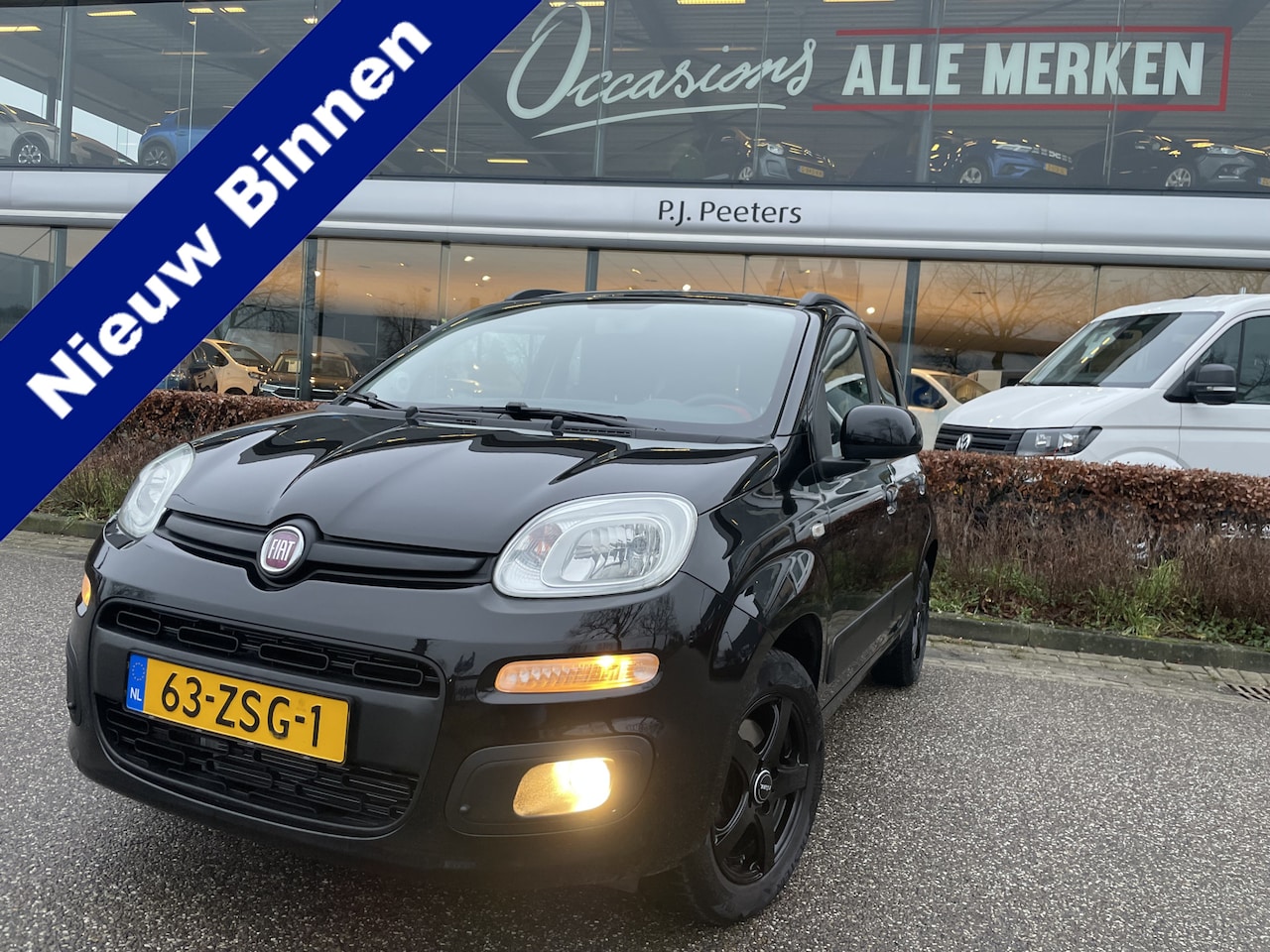 Fiat Panda - 0.9 TwinAir Lounge Airco - Dakrails - Elektrische ramen voor - Extra getint glas achter - - AutoWereld.nl