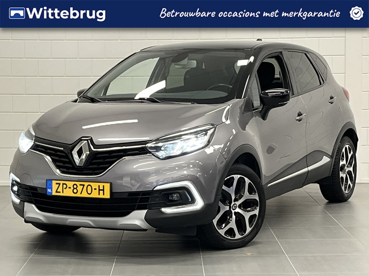 Renault Captur - 1.3 TCe Intens TREKHAAK | FULL LED | NAVIGATIE | KEYLESS - AutoWereld.nl