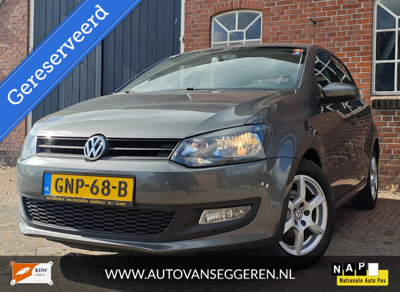 Volkswagen Polo - 1.2 TSI BMT 5drs/alu/garantie - AutoWereld.nl