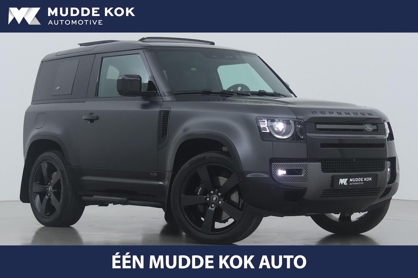 Land Rover Defender 90 - 5.0 P525 V8 Carpathian Edition | Luchtvering | Panoramadak | Head-Up | 22 Inch | ACC - AutoWereld.nl