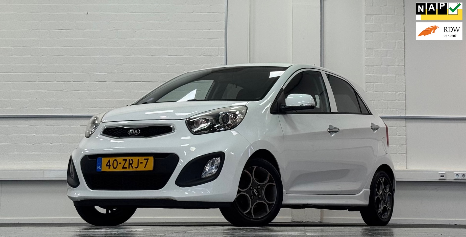 Kia Picanto - 1.0 CVVT Design Edition 1e Eigenaar 100% onderhouden LM velgen 5drs - AutoWereld.nl