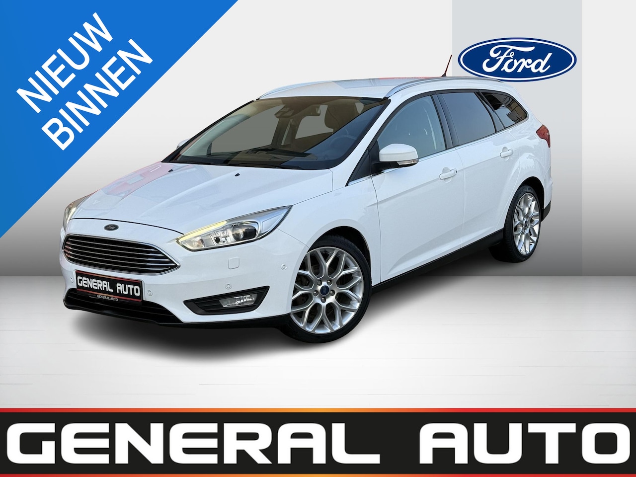 Ford Focus Wagon - 1.0 Titanium 1.0 Titanium, AUTOMAAT, Nieuwe DistributieRiem - AutoWereld.nl