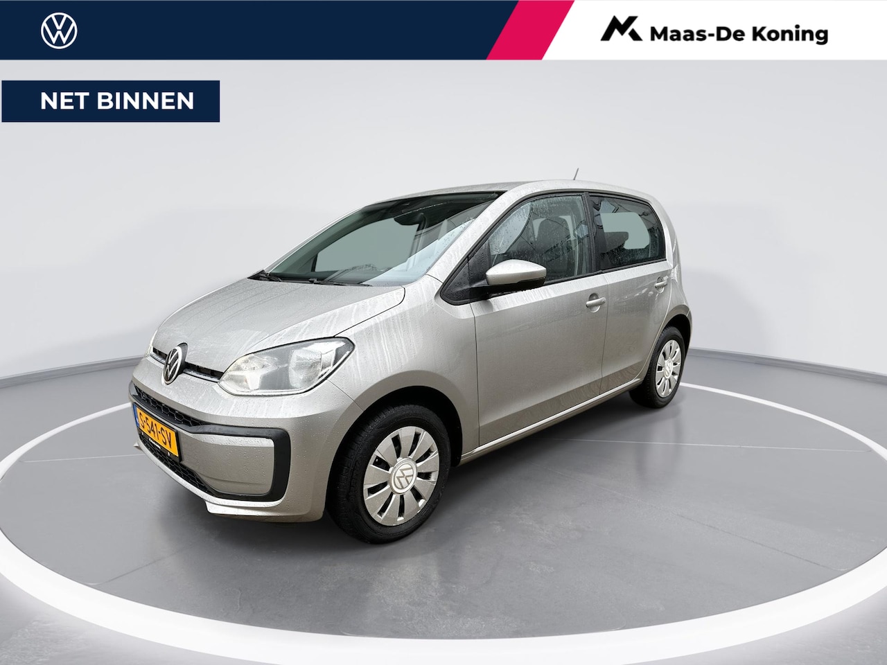 Volkswagen Up! - 1.0 65pk · Airco · DAB · Lane Assist · Licht & Zicht Pakket · Bluetooth Telefoonverbinding - AutoWereld.nl